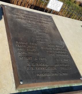 marker for first construction