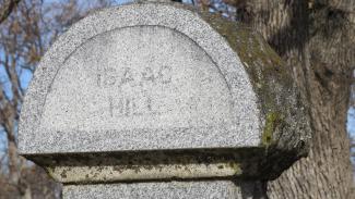 top of rntrance post