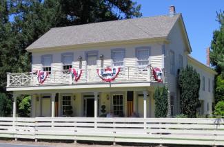 the stage stop building